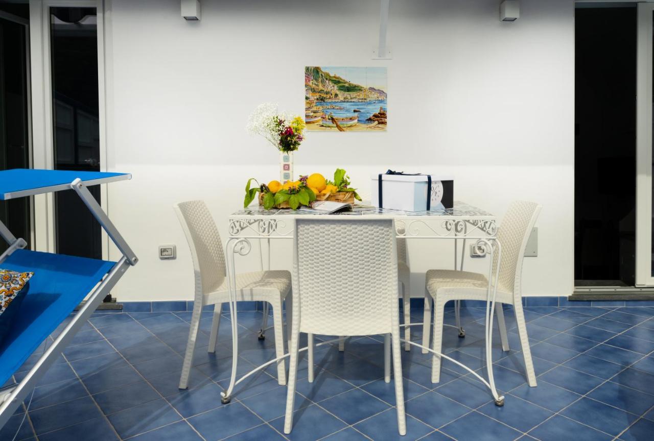 Grecale - Amazing Apartment With Patio And Sea View Maiori Eksteriør billede