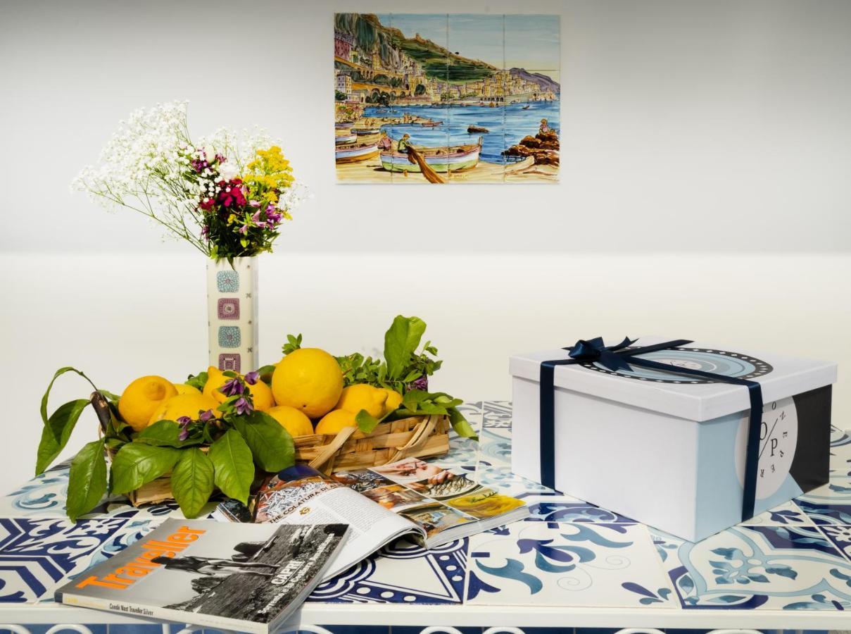 Grecale - Amazing Apartment With Patio And Sea View Maiori Eksteriør billede